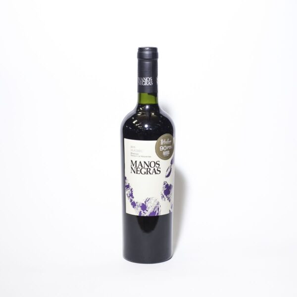 Vino Tinto Manos Negras Malbec 750 ml.