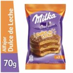 Alfajor Milka de Dulce de Leche Triple 70gr