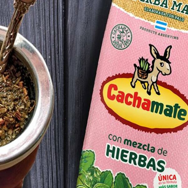 Yerba mate Cachamate Rosa 500gr