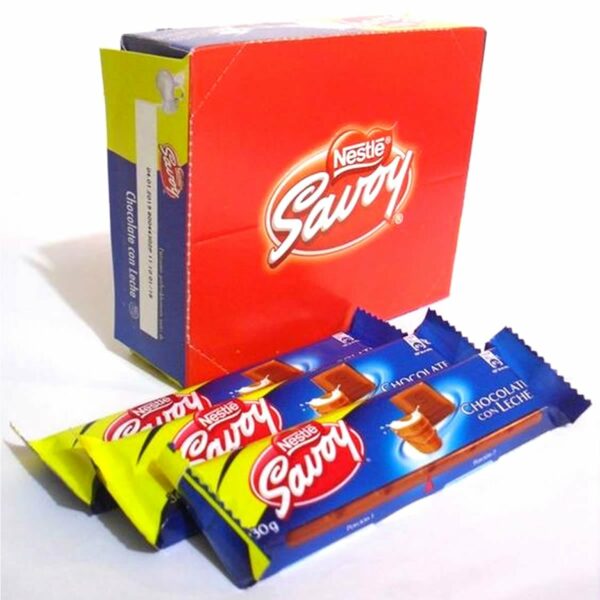 Chocolate con leche - Nestlé Savoy 30gr.